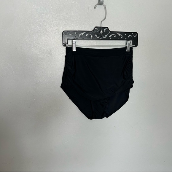 Black High-Waisted Bikini Bottom - Picture 3 of 6